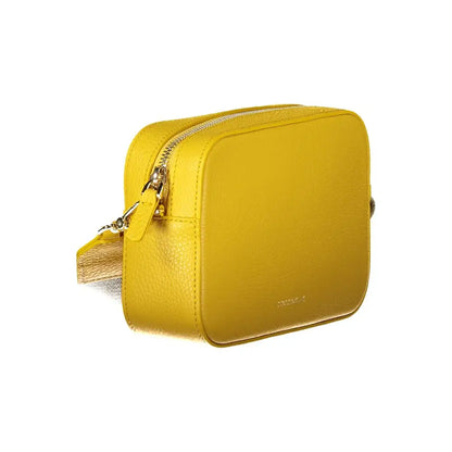 Coccinelle Yellow Leather Women Handbag - Handbag