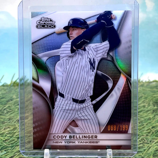 Cody Bellinger 2025 Topps Chrome Black baseball card New York Yankees /199