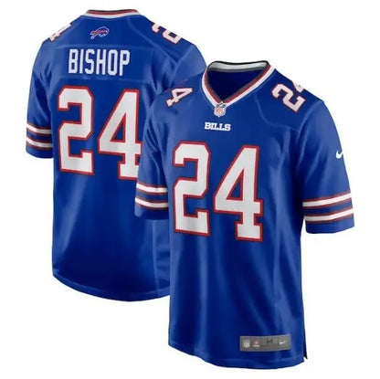 Blue Buffalo Bills Nike Game Jersey displayed in Cole Bishop Buffalo Bills product image
