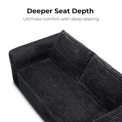 Comfy 71 Inch Loveseat Sofa for Small Spaces-3