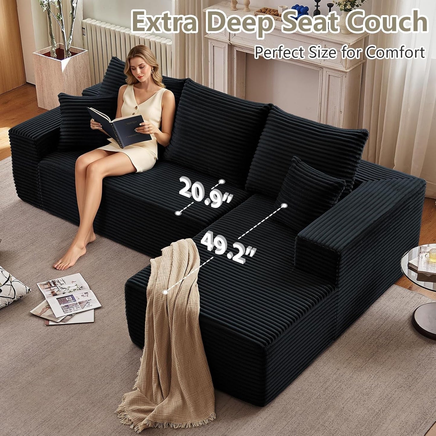 Comfy Modular Sectional Sofa With Chaise Lounge Design-3