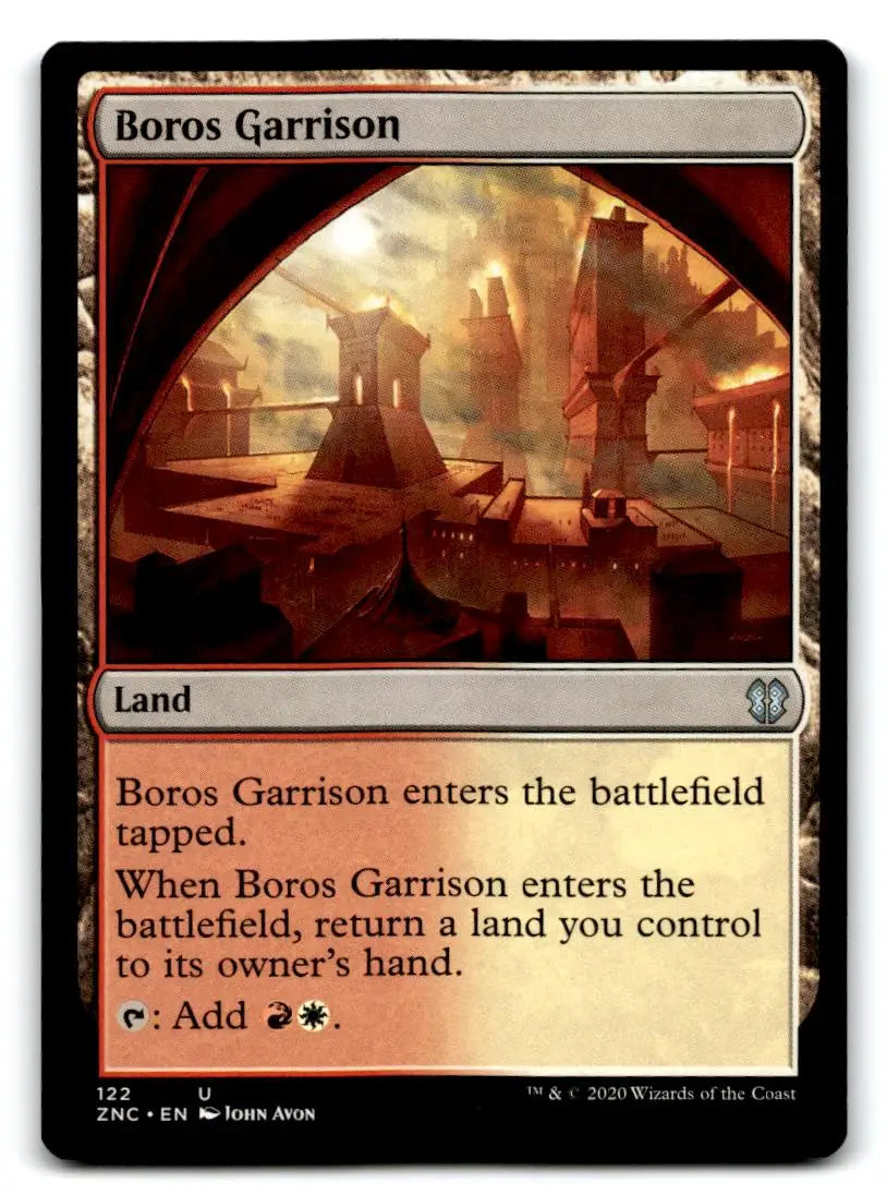 Commander: Zendikar Rising #122 Boros Garrison - Trading Card