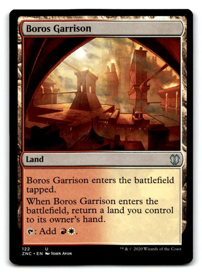 Commander: Zendikar Rising #122 Boros Garrison - Trading Card