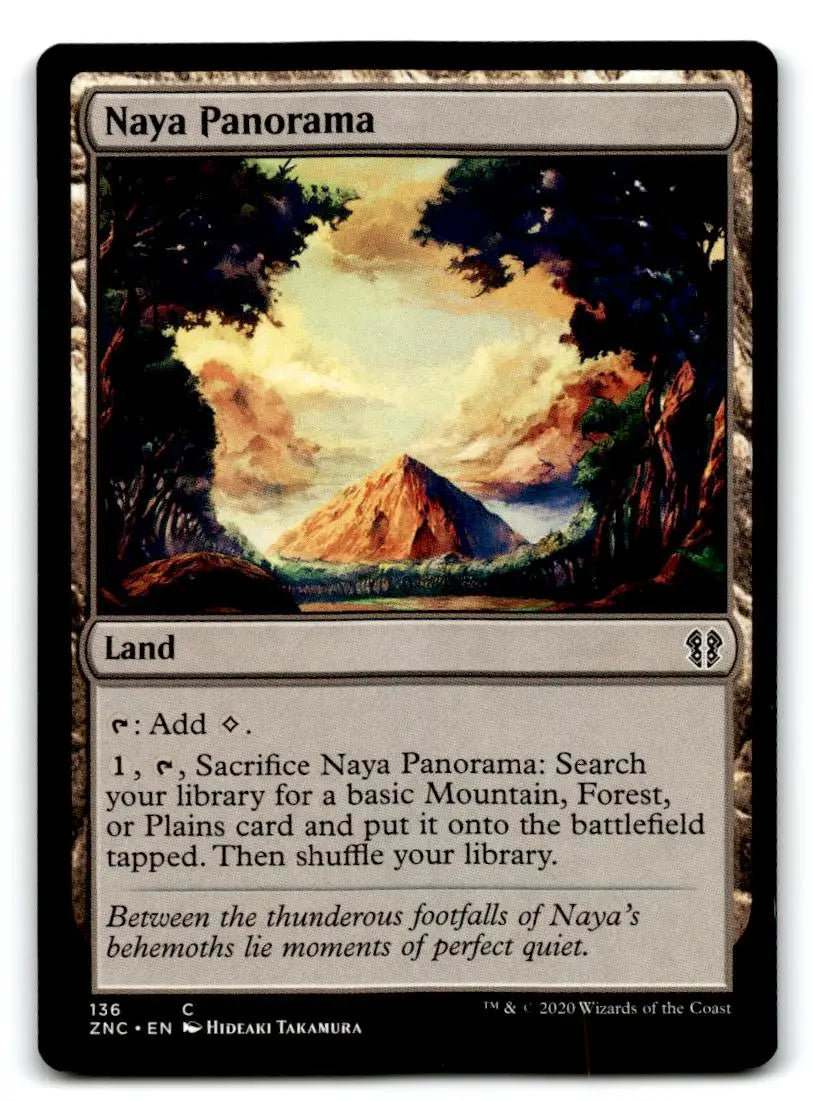 Commander: Zendikar Rising #136 Naya Panorama - Card