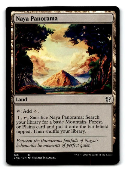 Commander: Zendikar Rising #136 Naya Panorama - Card