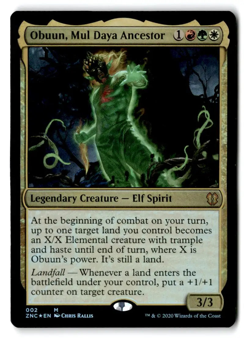 Commander: Zendikar Rising #2 Obuun Mul Daya Ancestor Foil - Trading Card