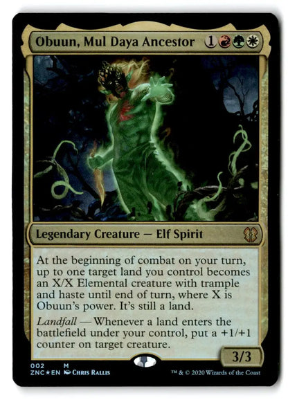 Commander: Zendikar Rising #2 Obuun Mul Daya Ancestor Foil - Trading Card