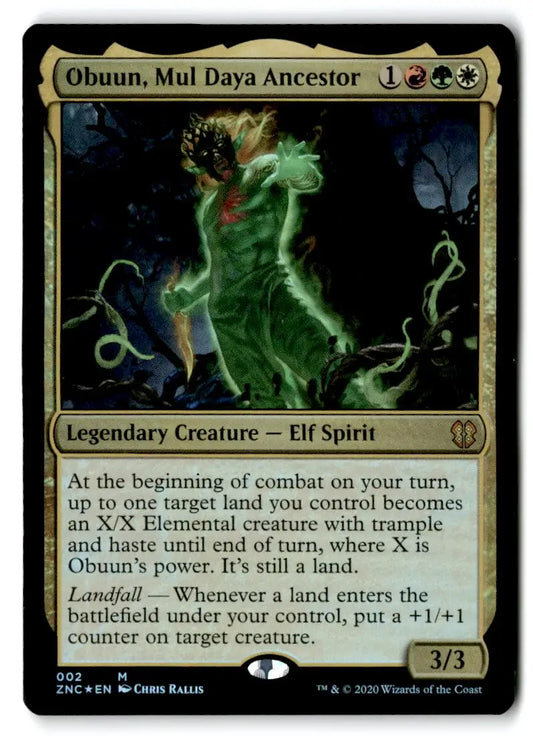 Commander: Zendikar Rising #2 Obuun Mul Daya Ancestor Foil - Trading Card