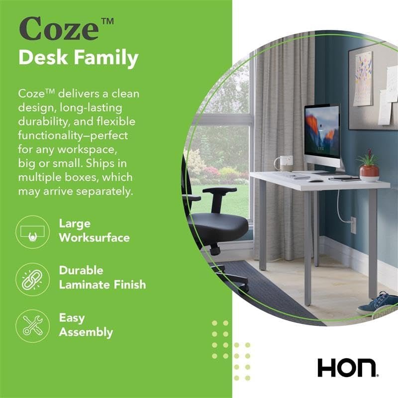 Compact Sturdy Home Office Desk with Scratch Resistant Finish-1