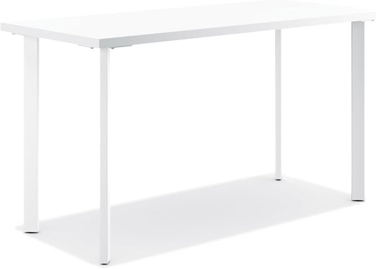 Compact Sturdy Home Office Desk with Scratch Resistant Finish-0