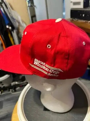 Red NASCAR Winston Cup Series baseball cap from Competitors View Vintage 1997 Nascar Goody’s 500 Bristol Hat