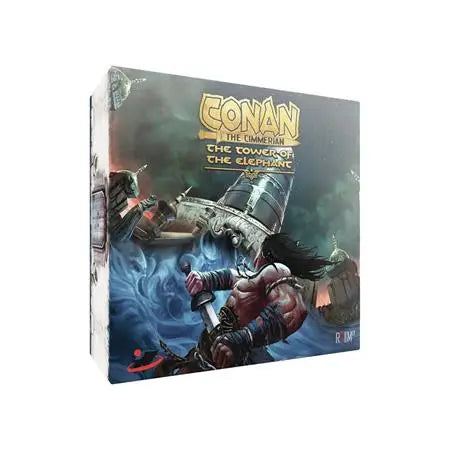 Conan the Cimmerian The Tower of the Elephant elephant board game box front display