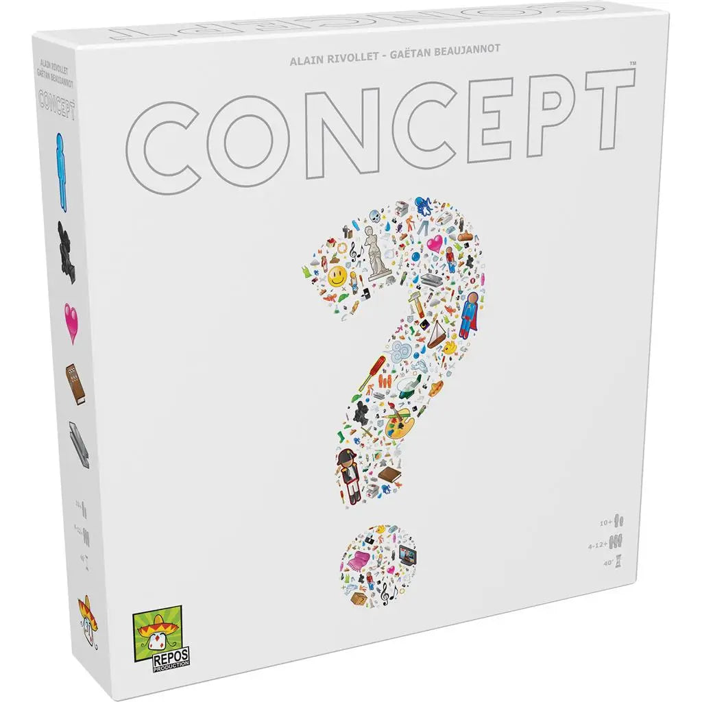 Concept board game concept board displaying innovative game design and strategy elements