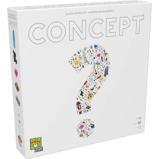 Concept board game concept board displaying innovative game design and strategy elements