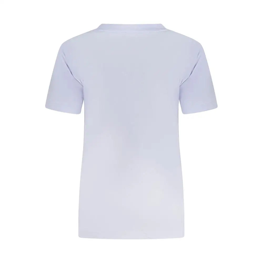 Converse Purple Cotton Women T-Shirt - T-Shirt