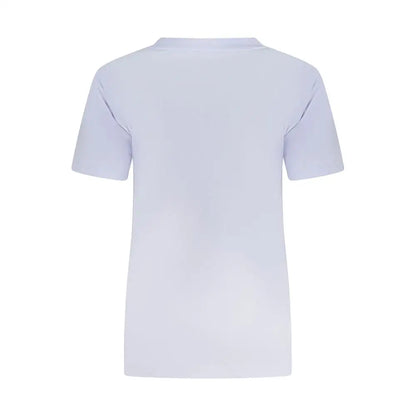 Converse Purple Cotton Women T-Shirt - T-Shirt