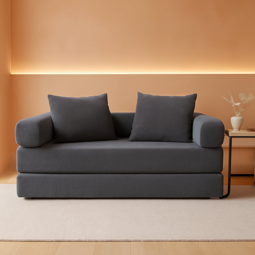 Convertible Sleeper Sofa Bed with Memory Foam Comfort-0