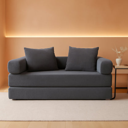 Convertible Sleeper Sofa Bed with Memory Foam Comfort-0