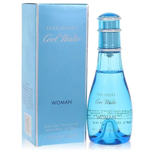 Cool Water by Davidoff - Eau De Toilette Spray 1.7 oz - Women / Medium - Eau De Toilette Spray 1.7 oz