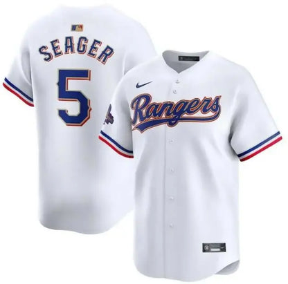 White Corey Seager Texas Rangers Nike 2024 Gold Collection Limited Player Jersey