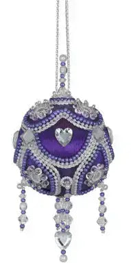 Cracker Box Inc Christmas Ornament Kit Pink Baby Boobie on white Golden Oldie