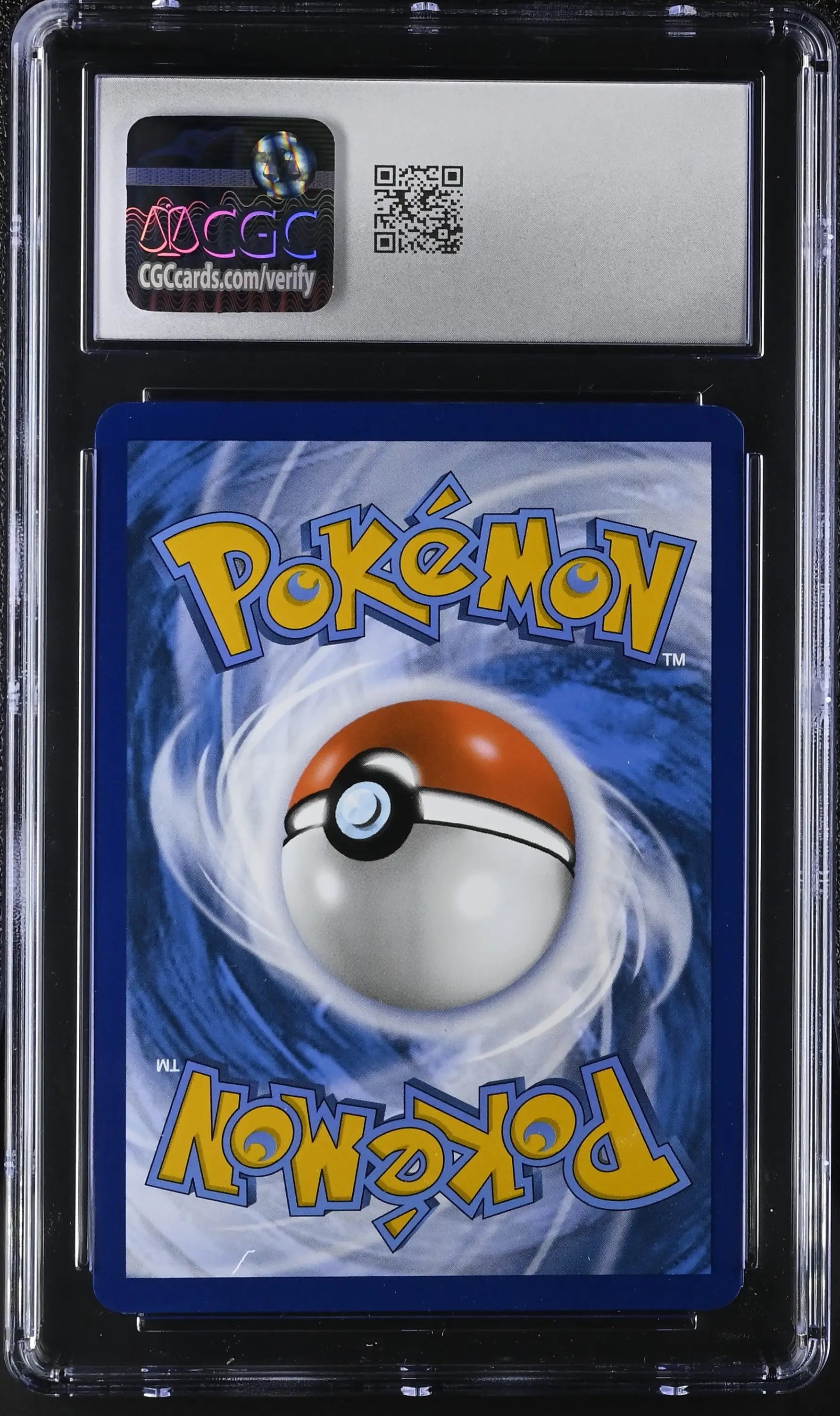 English CGC graded Cresselia Pokemon card from Shrouded Fable set