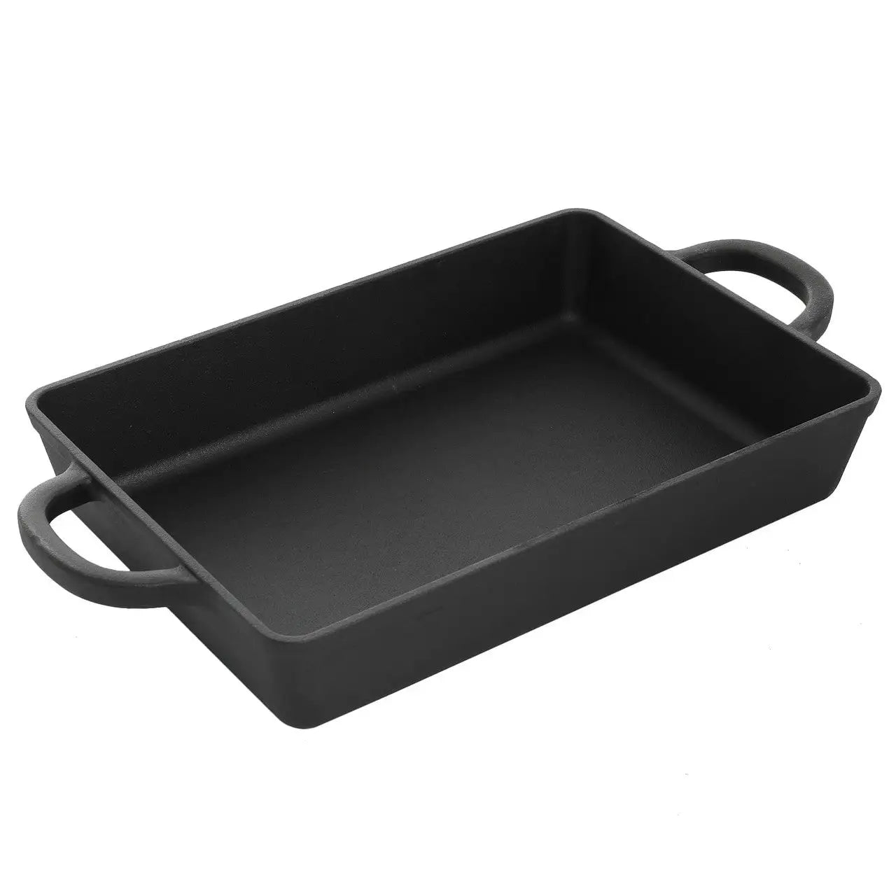 Crock Pot Artisan 13 in. Preseasoned Cast Iron Lasagna Pan - Lasagna Pan