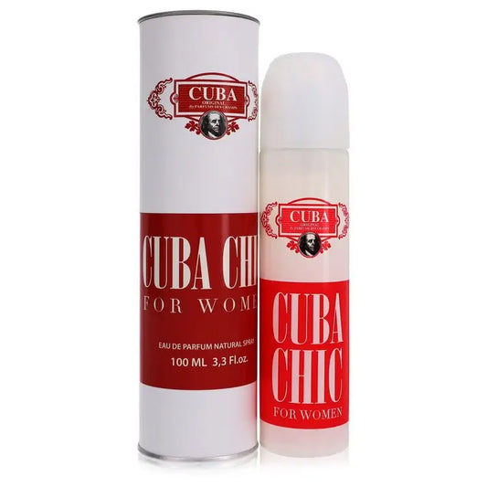 Cuba Chic by Fragluxe - Eau De Parfum Spray 3.3 oz - Women / Medium - Eau De Parfum Spray 3.3 oz