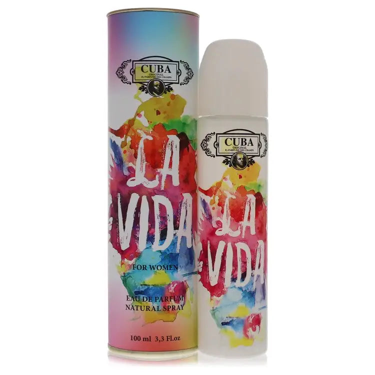 Cuba La Vida by Fragluxe - Eau De Parfum Spray 3.3 oz - Women / Medium - Eau De Parfum Spray 3.3 oz