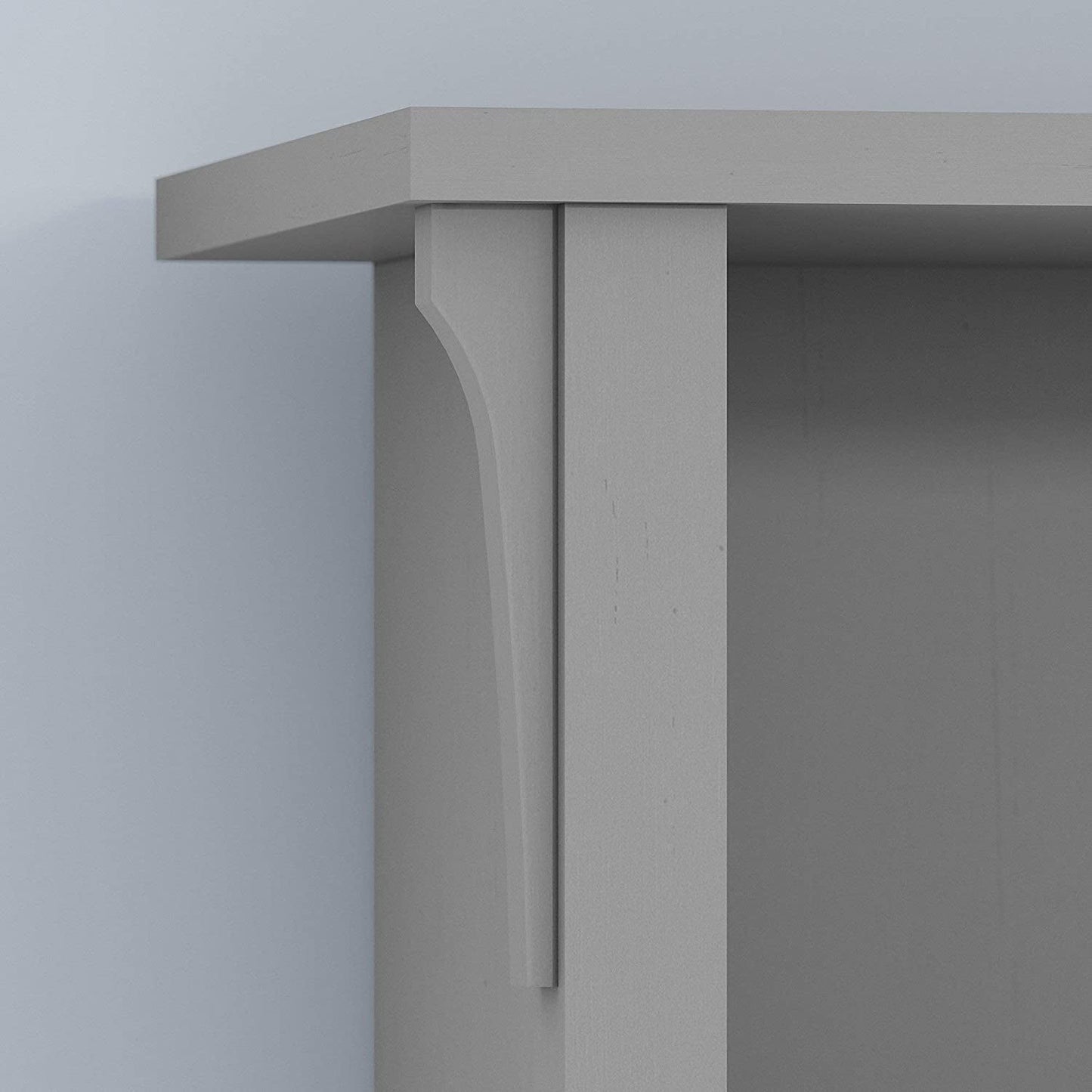 Salinas Bookcase in Cape Cod Gray-3