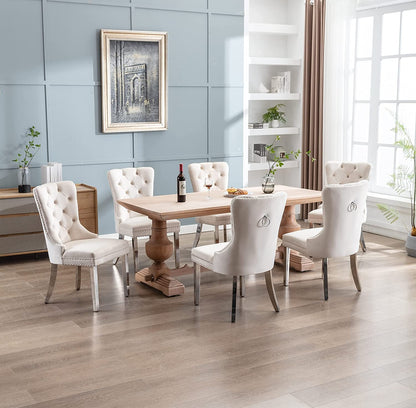 Velvet Dining Chairs Set of 4-1