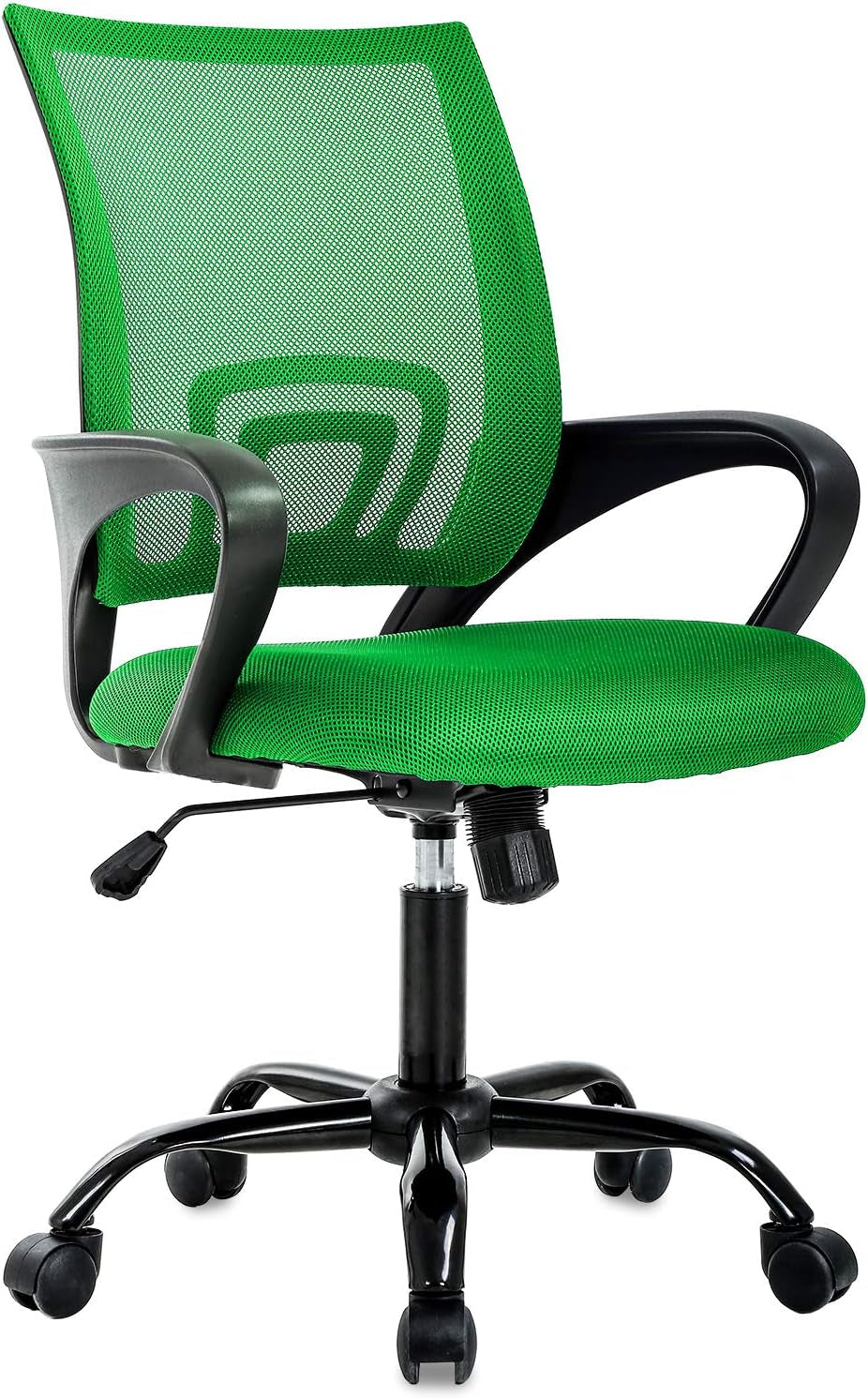 Ergonomic Office Chair Cheap Desk Chair Mesh Executive Computer Chair Lumbar Support for Women&Men, Green-0