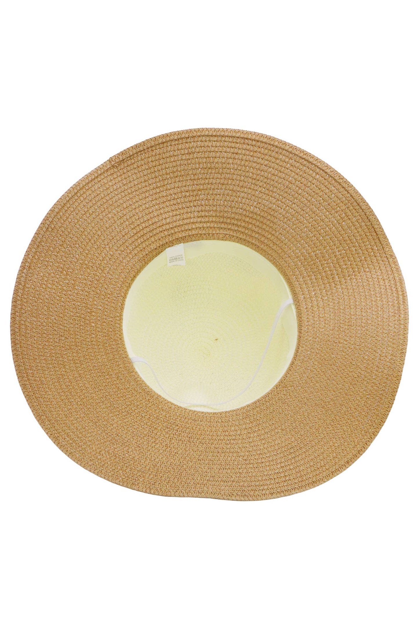 LAST ONES! Two-Tone Summer Hat w/Bow, See Both Colors!