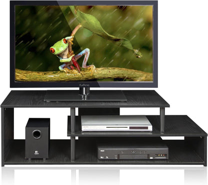 Econ Low Rise TV Stand, Black/Black-3