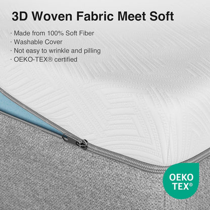 14 Inch Gel Memory Foam Queen Mattress for Comfort-3