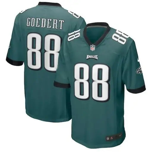 Teal Philadelphia Eagles Dallas Goedert #88 Nike Game Jersey in Midnight Green