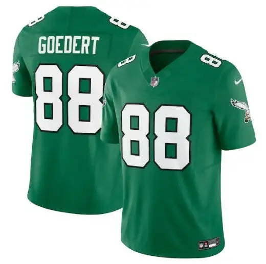 Green Dallas Goedert Philadelphia Eagles Nike Vapor F.U.S.E. Limited Jersey Kelly Green