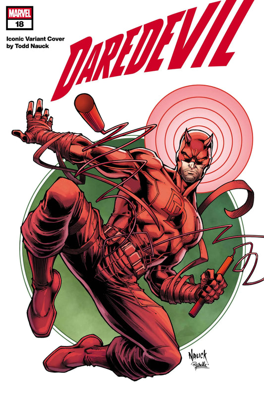 Daredevil #18 Todd Nauck Iconic Var comic cover for collectors of trading cards