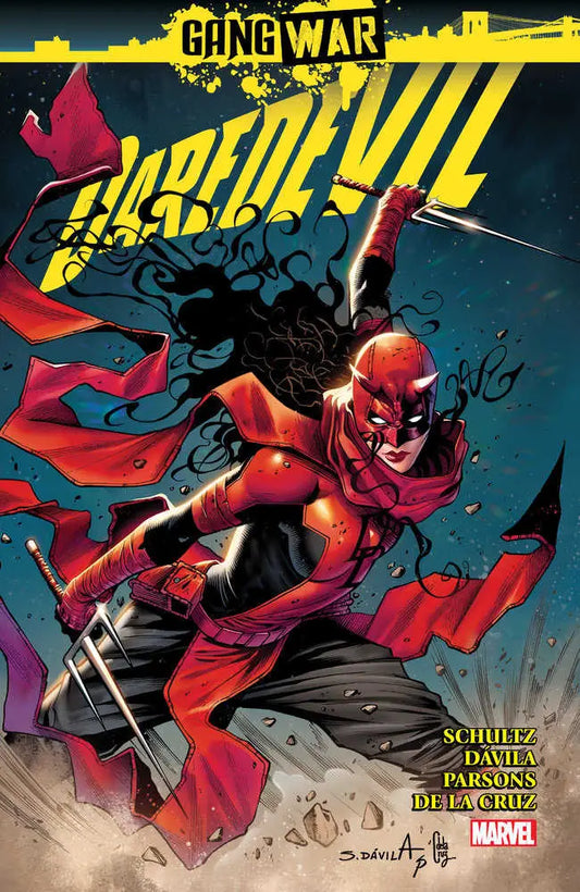 Daredevil Gang War comic book cover featuring Hell’s Kitchen gang battles