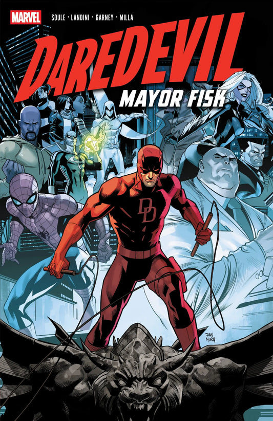 Daredevil comic book cover featuring Wilson Fisk as elected mayor and Matt Murdock