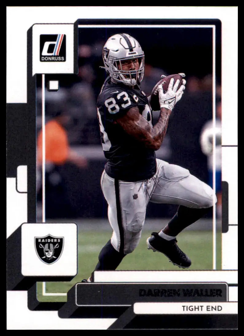 Darren Waller 2022 Donruss #283 Las Vegas Raiders football card image