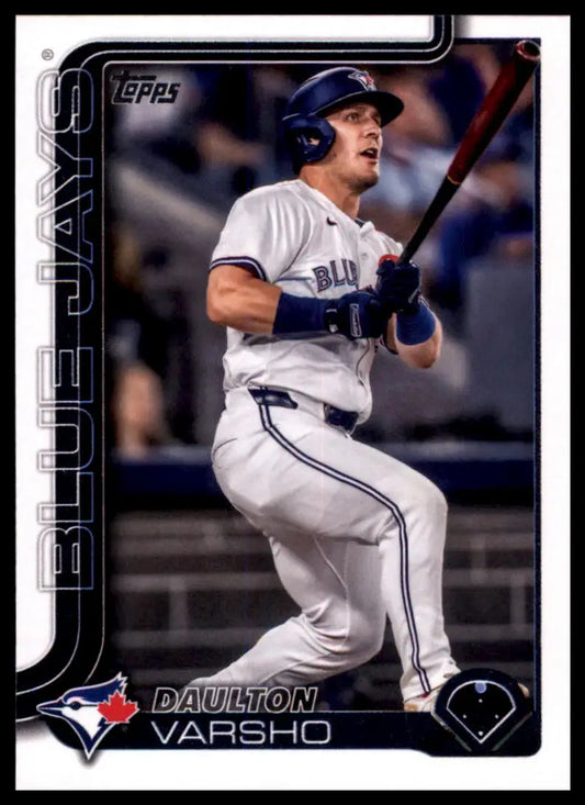 Daulton Varsho baseball card from 2025 Topps #119 Toronto Blue Jays collection