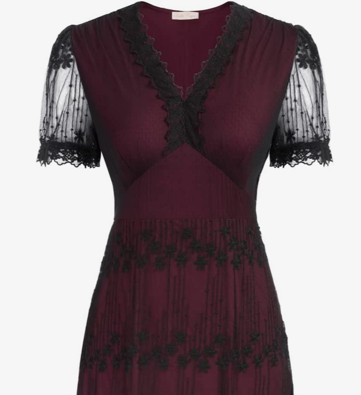 LAST ONE! Belle Poque Roaring 20s Tea Dress ONLY SIZE SM Remaining! Women's Apparel Gatsby