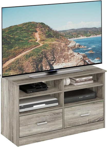 Jensen TV Stand with Drawer, French Oak, Large-3