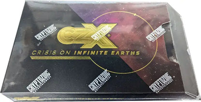 Sealed DC Comics Crisis on Infinite Earths CZX Super Premium Card Box with sketch cards