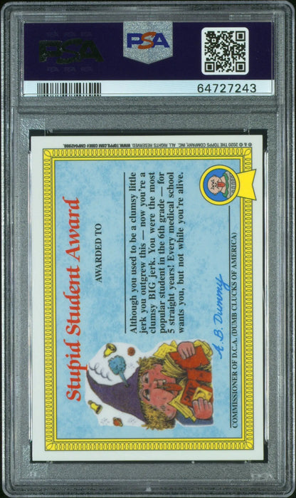 Dead Ted 2020 Topps Garbage Pail Kids Sapphire #5a PSA 10 Gem Mint 7243 - Singles
