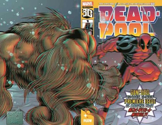 Deadpool comic book Deadpool #1 1997 Pan Dimensional 3D Edition for collectors