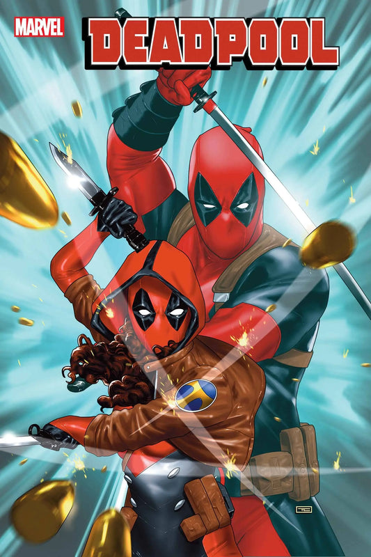 Deadpool #10 comic book cover featuring iconic superhero artwork for trading cards collectors