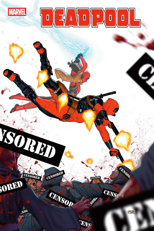 Deadpool comic book cover rated parental advisory featuring undead mystics from cult fiction