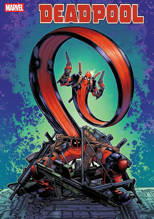 Deadpool comic book cover featuring David Baldeon fantastic variant and death grip scene